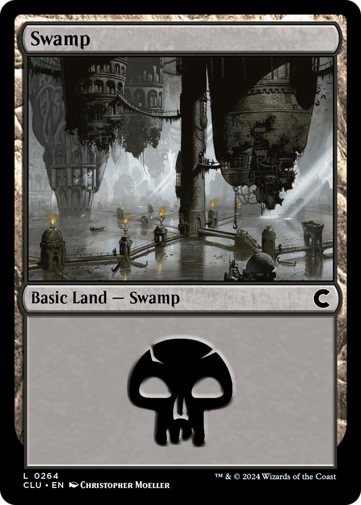Swamp (CLU-264) - Ravnica: Clue Edition - Premium MTG Single from Wizards of the Coast - Just $0.25! Shop now at Game Crave Tournament Store