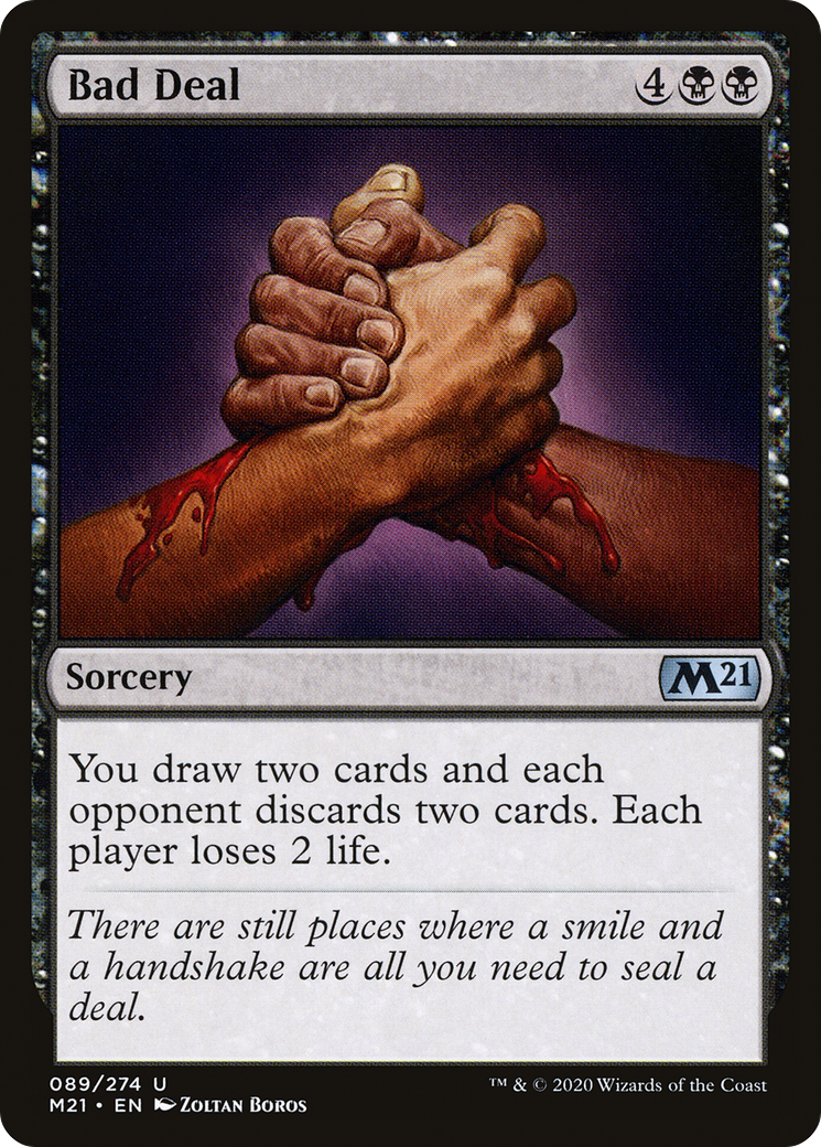 Bad Deal (M21-089) - Core Set 2021 Foil