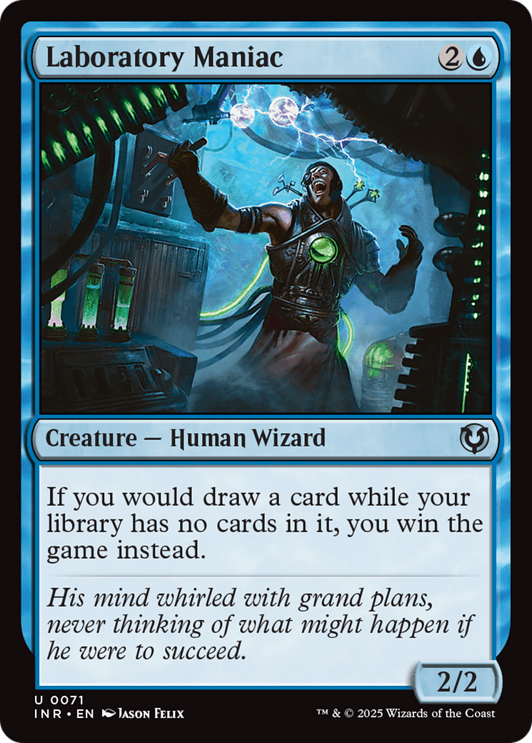 Laboratory Maniac (-071) - Innistrad Remastered - Premium MTG Single from Wizards of the Coast - Just $0.70! Shop now at Game Crave Tournament Store