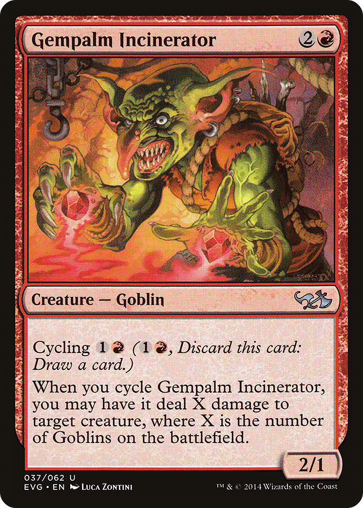Gempalm Incinerator (EVG-037) - Duel Decks Anthology: Elves vs. Goblins
