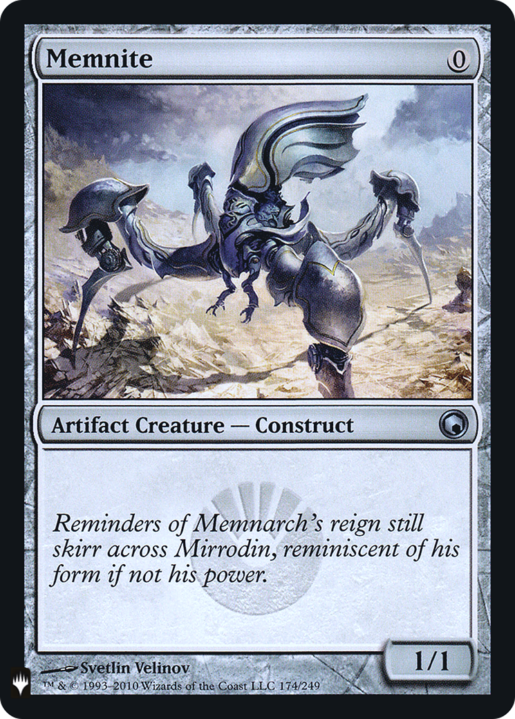 Memnite (FMB1-108) - Mystery Booster Retail Edition Foils Foil