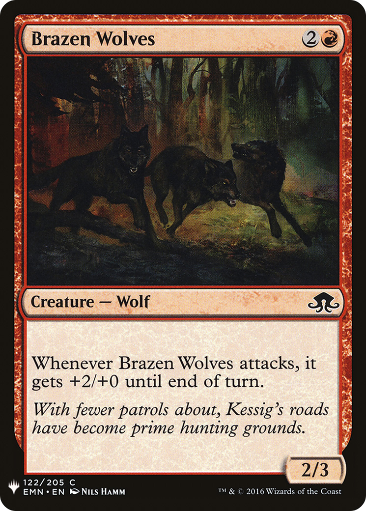 Brazen Wolves (MB1-872) - Mystery Booster