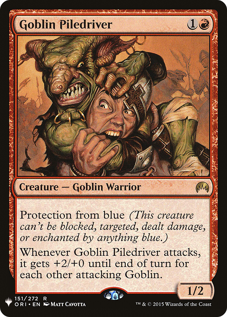 Goblin Piledriver (MB1-959) - Mystery Booster