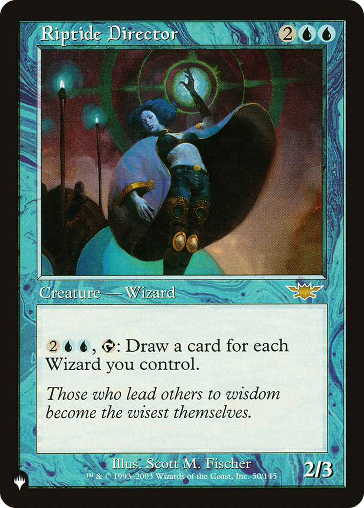 Riptide Director (PLIST-417) - The List