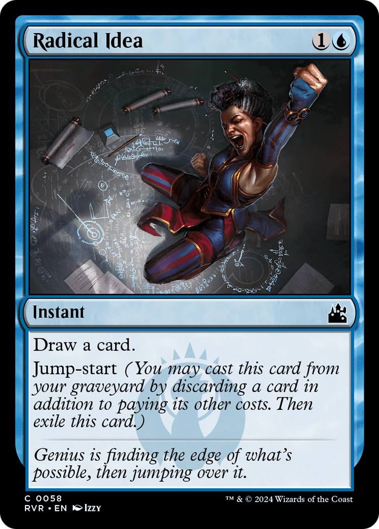 Radical Idea (RVR-058) - Ravnica Remastered - Premium MTG Single from Wizards of the Coast - Just $0.25! Shop now at Game Crave Tournament Store