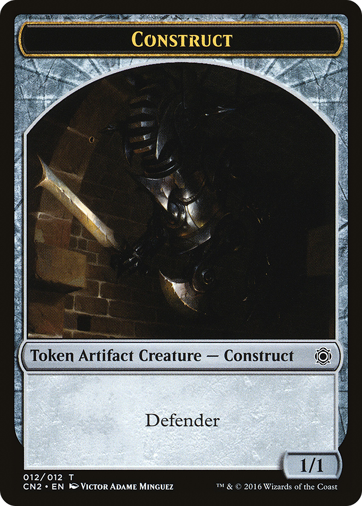 Construct (TCN2-012) - Conspiracy: Take the Crown Tokens