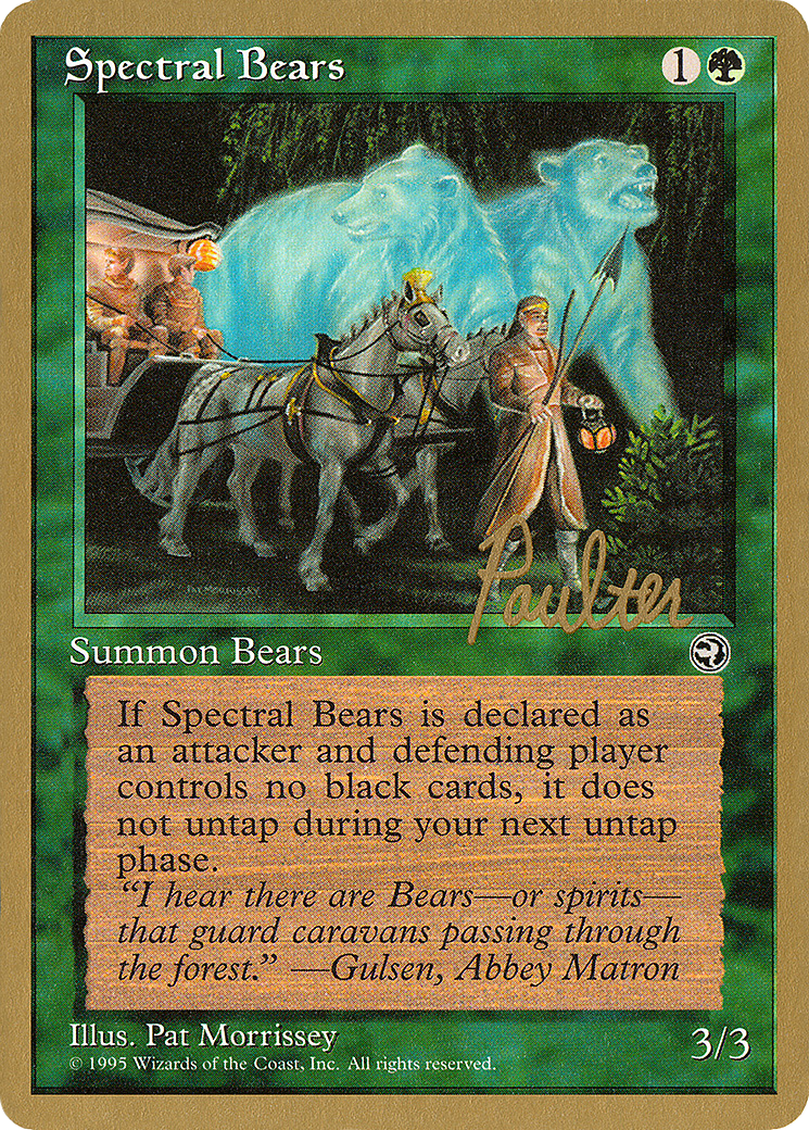 Spectral Bears (PTC-PP98) - Pro Tour Collector Set