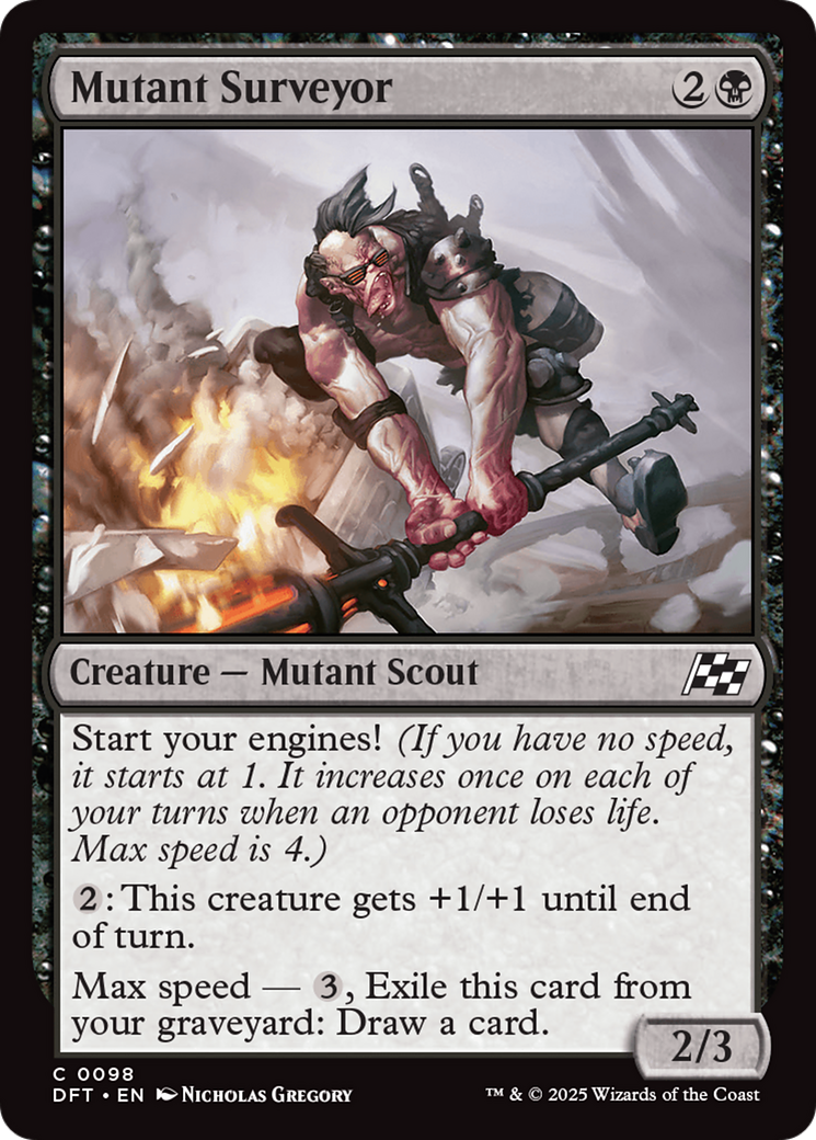 Mutant Surveyor (DFT-098) - Aetherdrift - Premium MTG Single from Wizards of the Coast - Just $0.08! Shop now at Game Crave Tournament Store