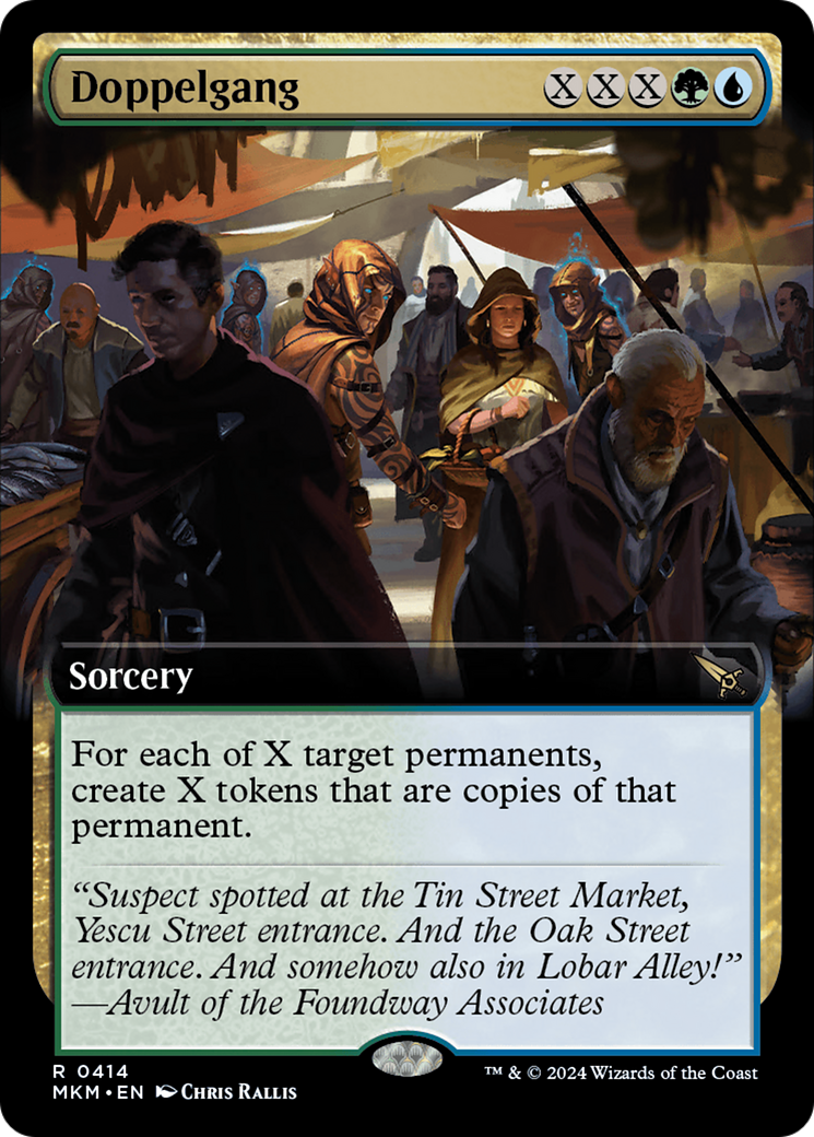 Doppelgang (MKM-414) - Murders at Karlov Manor: (Extended Art) - Premium MTG Single from Wizards of the Coast - Just $1.02! Shop now at Game Crave Tournament Store