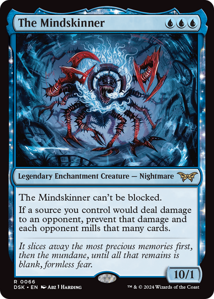 The Mindskinner (DSK-066) - Duskmourn: House of Horror: (nyxtouched) Foil - Premium MTG Single from Wizards of the Coast - Just $1.28! Shop now at Game Crave Tournament Store