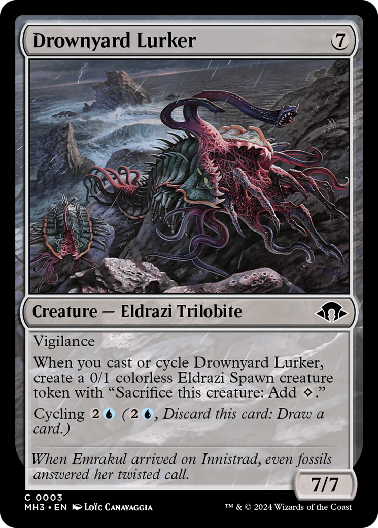Drownyard Lurker (MH3-003) - Modern Horizons 3 Foil - Premium MTG Single from Wizards of the Coast - Just $0.25! Shop now at Game Crave Tournament Store