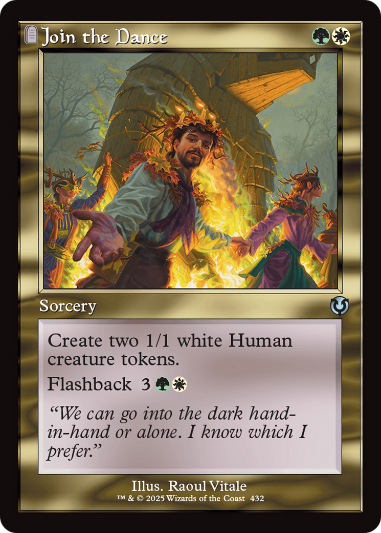 Join the Dance (Retro Frame) (-432) - Innistrad Remastered - Premium MTG Single from Wizards of the Coast - Just $0.25! Shop now at Game Crave Tournament Store