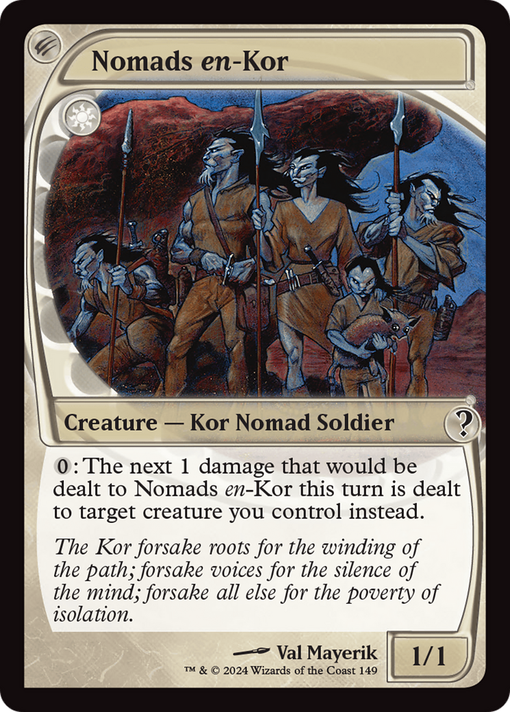 Nomads en-Kor (MB2-149) - Mystery Booster 2 - Premium MTG Single from Wizards of the Coast - Just $0.79! Shop now at Game Crave Tournament Store