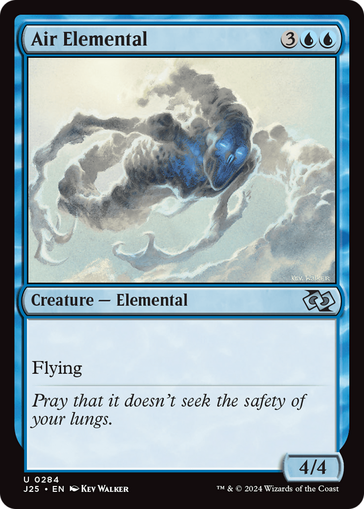 Air Elemental (J25-284) - Foundations Jumpstart - Premium MTG Single from Wizards of the Coast - Just $0.25! Shop now at Game Crave Tournament Store