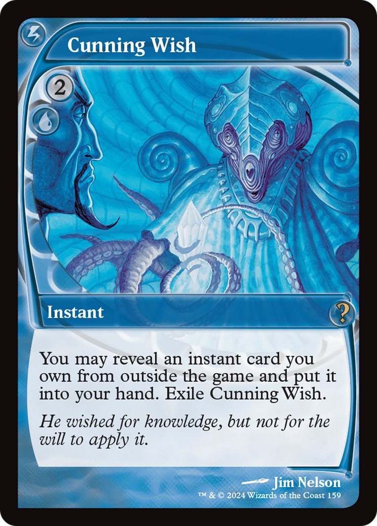 Cunning Wish (MB2-159) - Mystery Booster 2 - Premium MTG Single from Wizards of the Coast - Just $0.88! Shop now at Game Crave Tournament Store