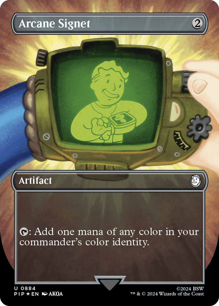Arcane Signet (PIP-884) - Fallout (Borderless)