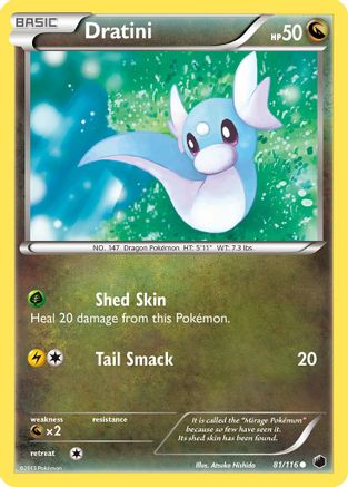 Dratini 81/116 - Plasma Freeze Reverse Holofoil