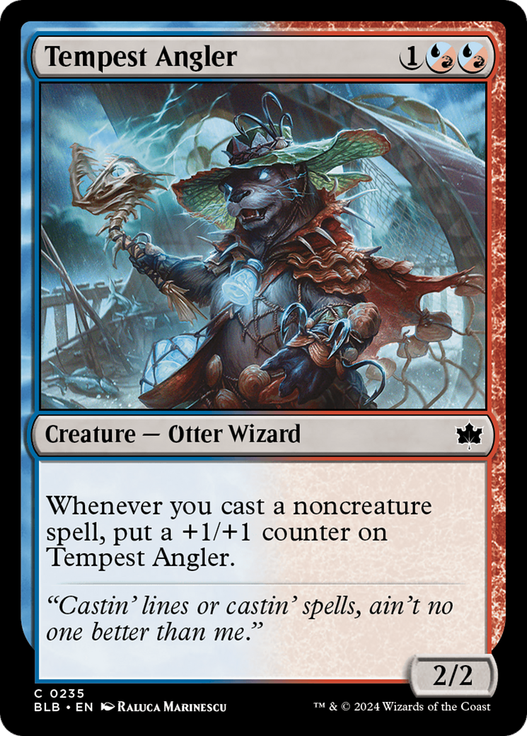 Tempest Angler (BLB-235) - Bloomburrow - Premium MTG Single from Wizards of the Coast - Just $0.25! Shop now at Game Crave Tournament Store