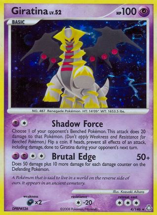 Giratina 4/146 - Legends Awakened Holofoil