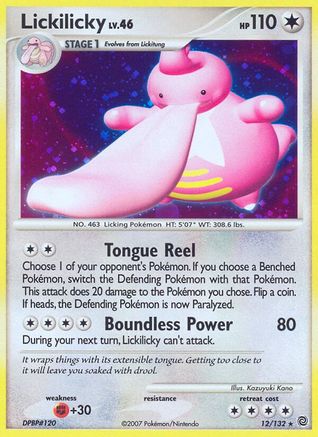 Lickilicky 12/132 - Secret Wonders Reverse Holofoil