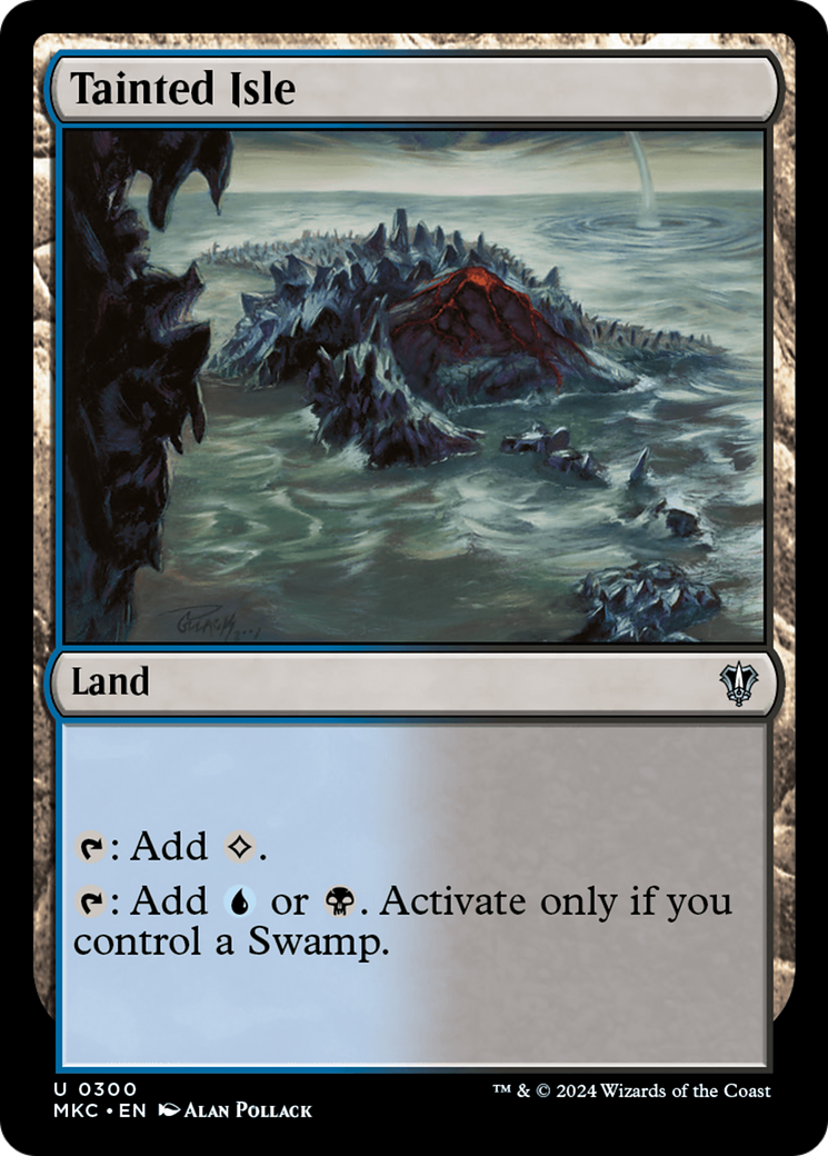 Tainted Isle (MKC-300) - Murders at Karlov Manor Commander - Premium MTG Single from Wizards of the Coast - Just $0.25! Shop now at Game Crave Tournament Store
