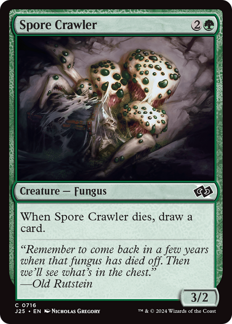 Spore Crawler (J25-716) - Foundations Jumpstart - Premium MTG Single from Wizards of the Coast - Just $0.25! Shop now at Game Crave Tournament Store