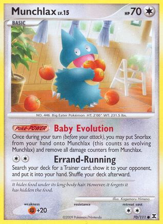 Munchlax 70/111 - Rising Rivals Reverse Holofoil