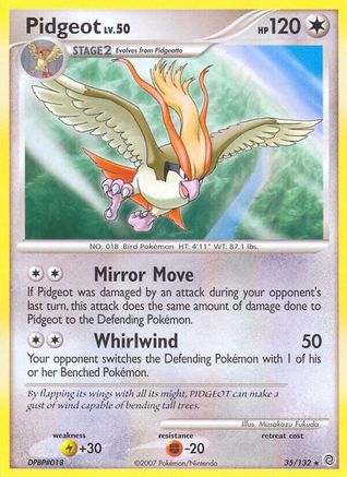Pidgeot 35/132 - Secret Wonders