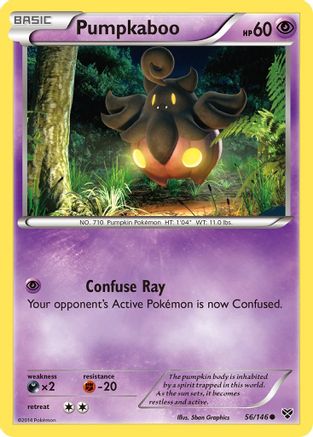 Pumpkaboo 56/146 - XY Reverse Holofoil