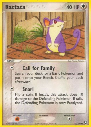 Rattata 72/109 - Team Rocket Returns
