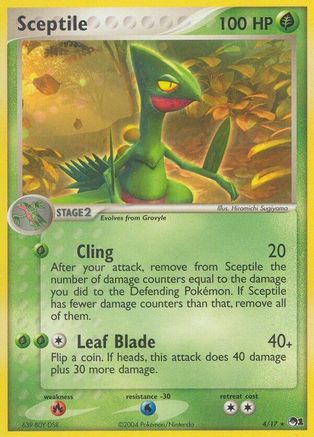 Sceptile 4/17 - POP Series 1