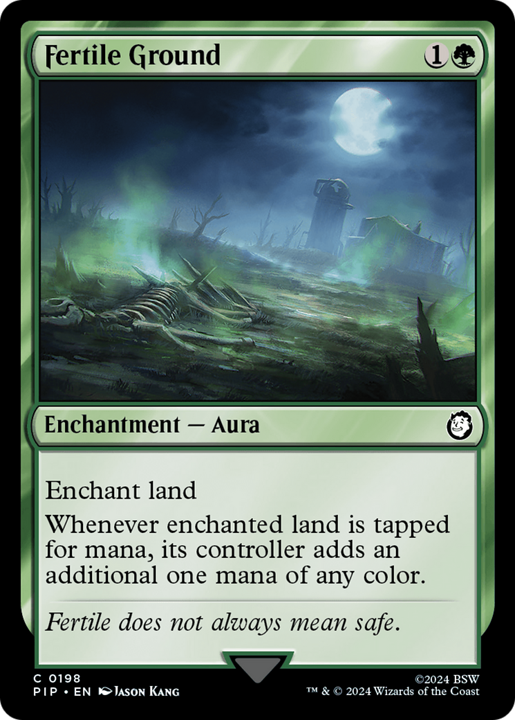 Fertile Ground (PIP-195) - Fallout Foil - Premium MTG Single from Wizards of the Coast - Just $4.71! Shop now at Game Crave Tournament Store