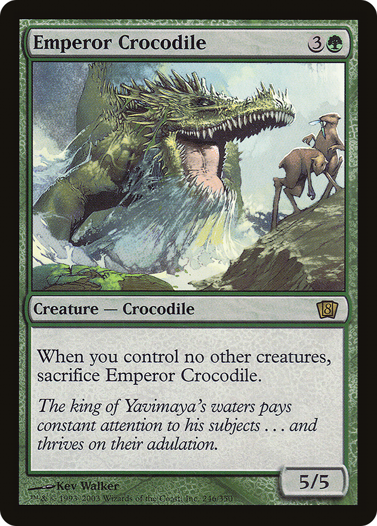 Emperor Crocodile (8ED-246★) - 8th Edition