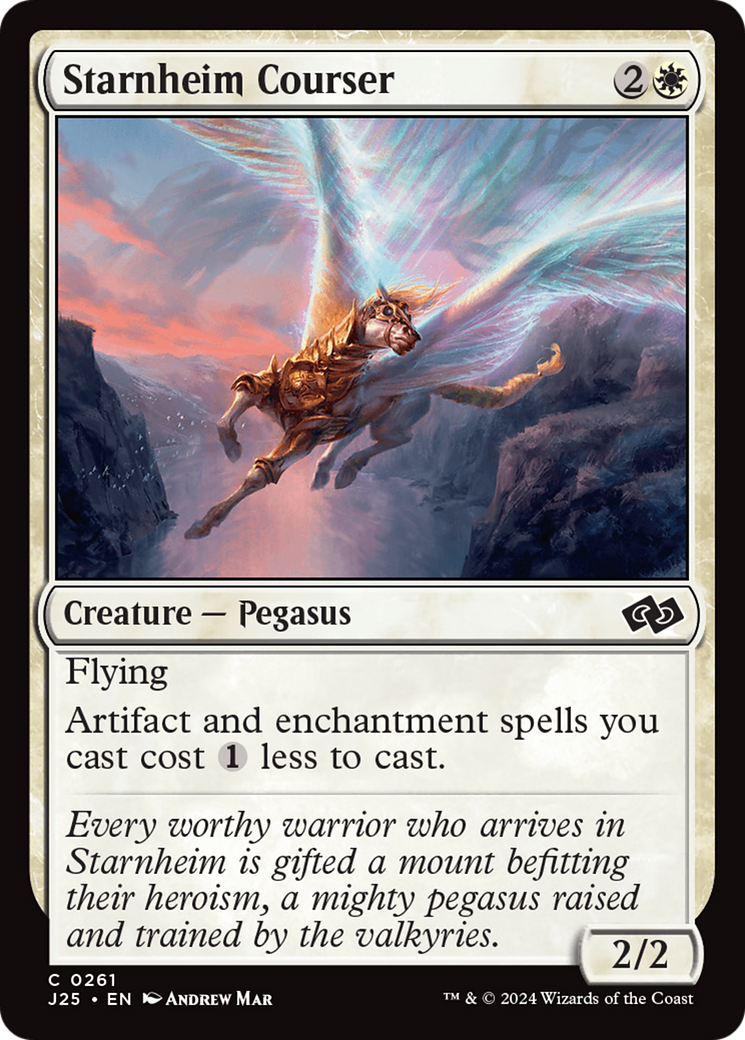 Starnheim Courser (J25-261) - Foundations Jumpstart - Premium MTG Single from Wizards of the Coast - Just $0.25! Shop now at Game Crave Tournament Store