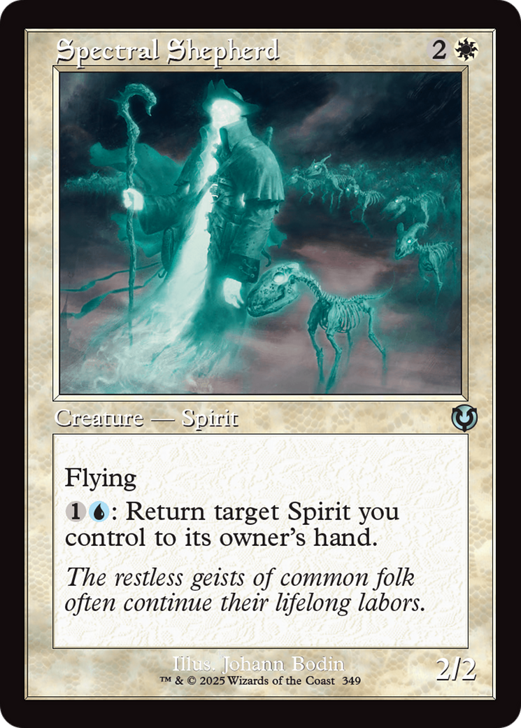 Spectral Shepherd (Retro Frame) (-349) - Innistrad Remastered Foil - Premium MTG Single from Wizards of the Coast - Just $0.25! Shop now at Game Crave Tournament Store