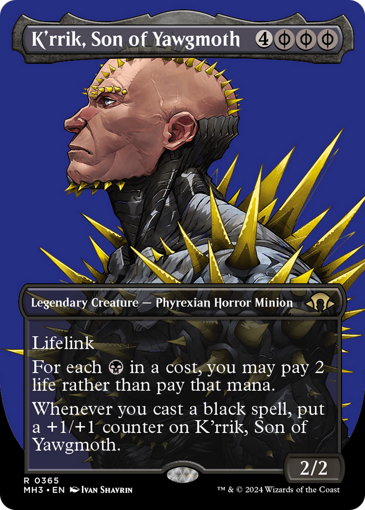 Game Crave Tournament Store - K'rrik, Son of Yawgmoth (MH3-365)