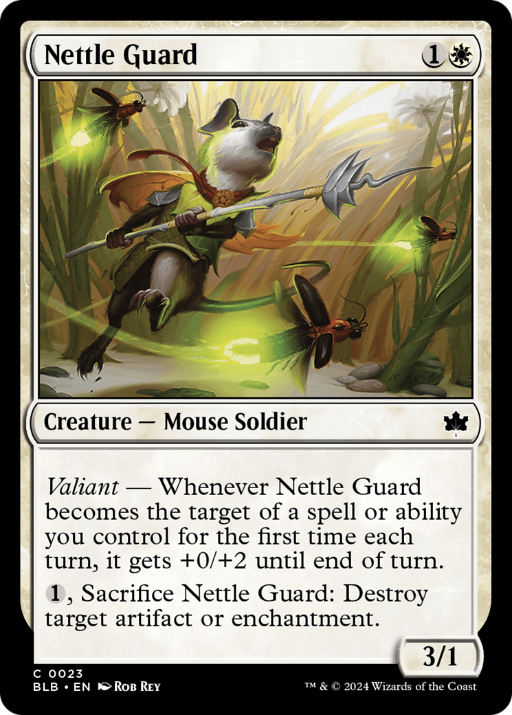 mtg bloomburrow mouse cards Roughshod Duo [Bloomburrow]