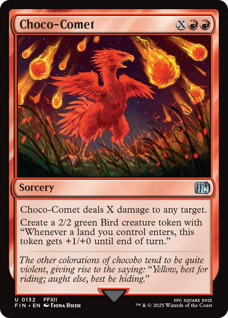 final fantasy bird mtg Game Crave Tournament Store - Choco-Comet (FIN-132)