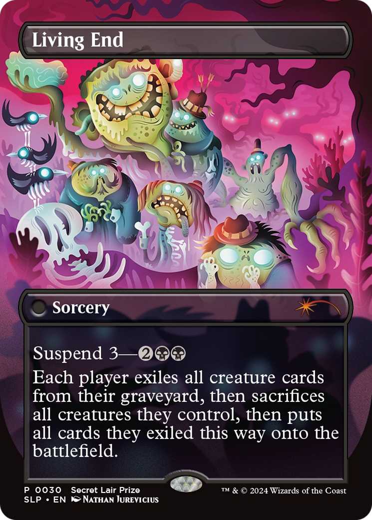 Living End (SLP-030) - Secret Lair Showdown (Borderless) Foil