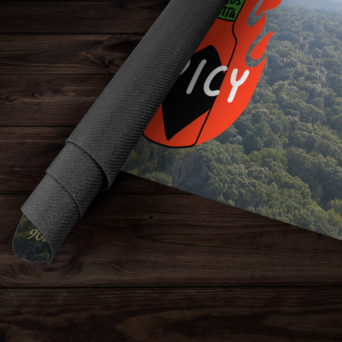 Spicy Emote Forest Playmat - Premium Playmat from Inked Gaming - Just $34.99! Shop now at Game Crave Tournament Store