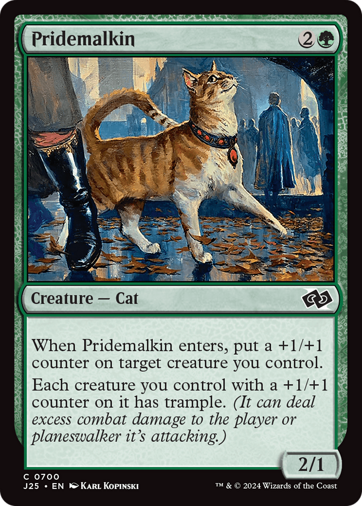 Pridemalkin (J25-700) - Foundations Jumpstart - Premium MTG Single from Wizards of the Coast - Just $0.25! Shop now at Game Crave Tournament Store