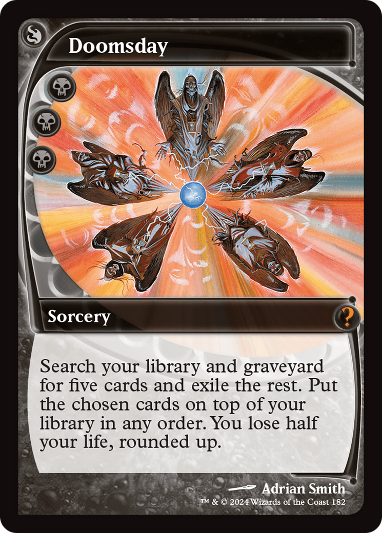Doomsday (MB2-182) - Mystery Booster 2 Foil - Premium MTG Single from Wizards of the Coast - Just $51.16! Shop now at Game Crave Tournament Store