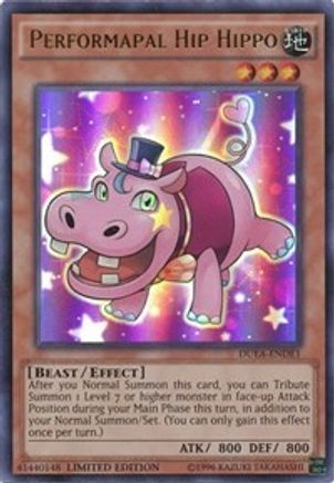 Performapal Hip Hippo (DUEA-ENDE1) - Duelist Alliance: Deluxe Edition Limited - Premium Yugioh Single from Konami - Just $0.25! Shop now at Game Crave Tournament Store