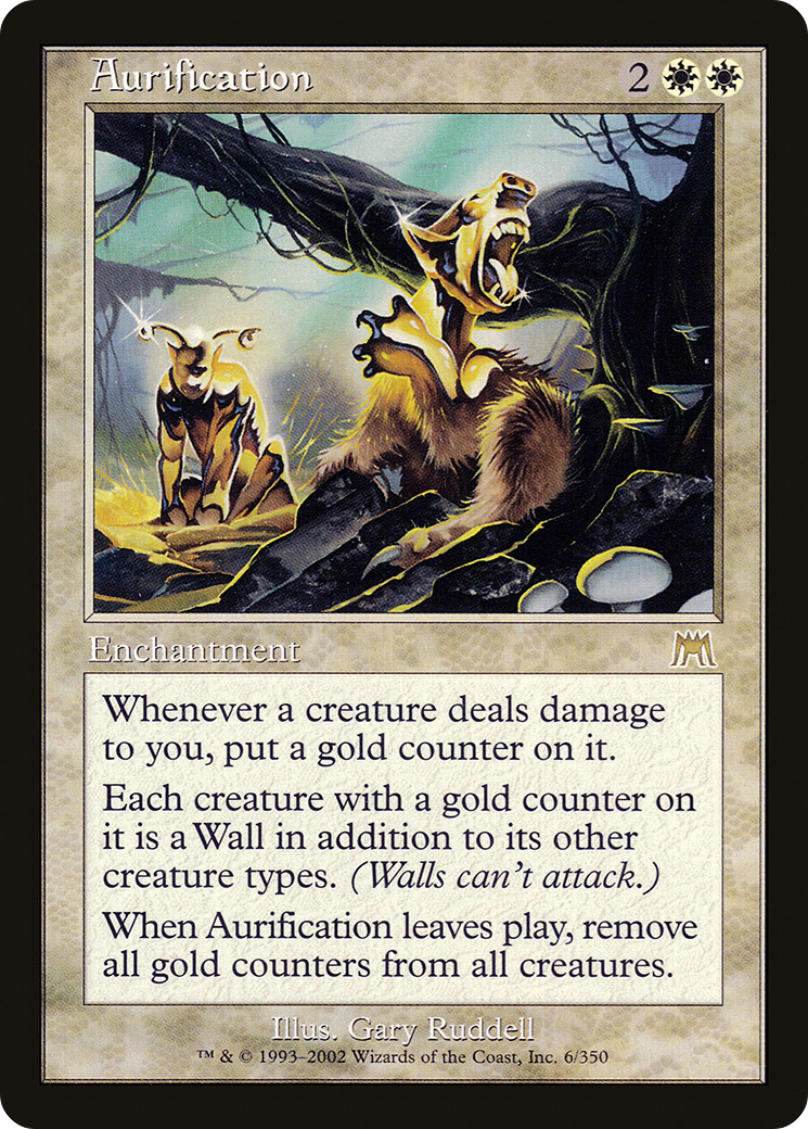 Aurification (ONS-006) - Onslaught Foil - Premium MTG Single from Wizards of the Coast - Just $23.10! Shop now at Game Crave Tournament Store