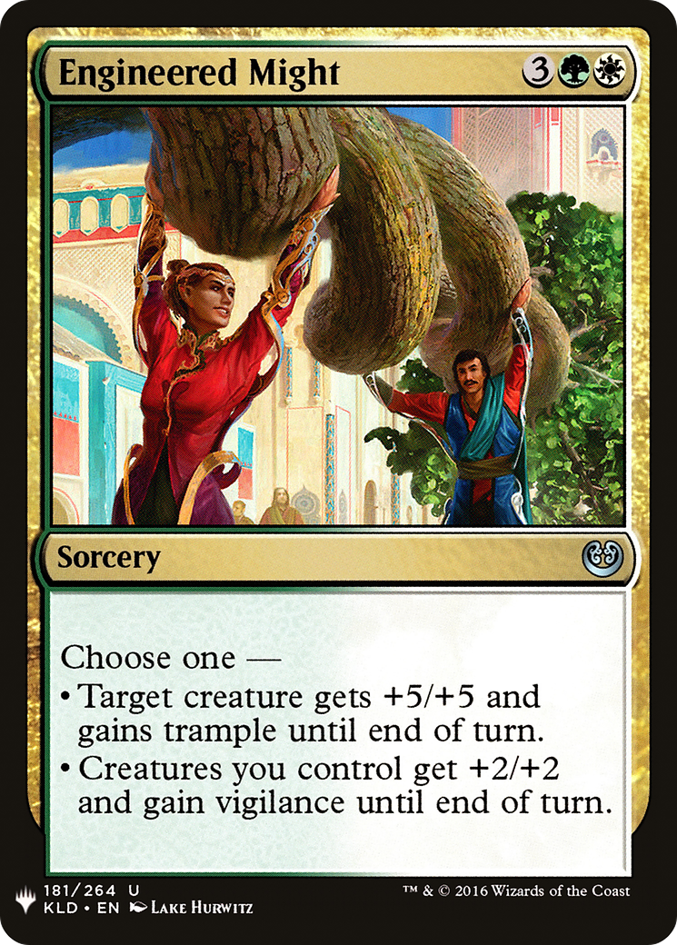 Engineered Might (MB1-1420) - Mystery Booster
