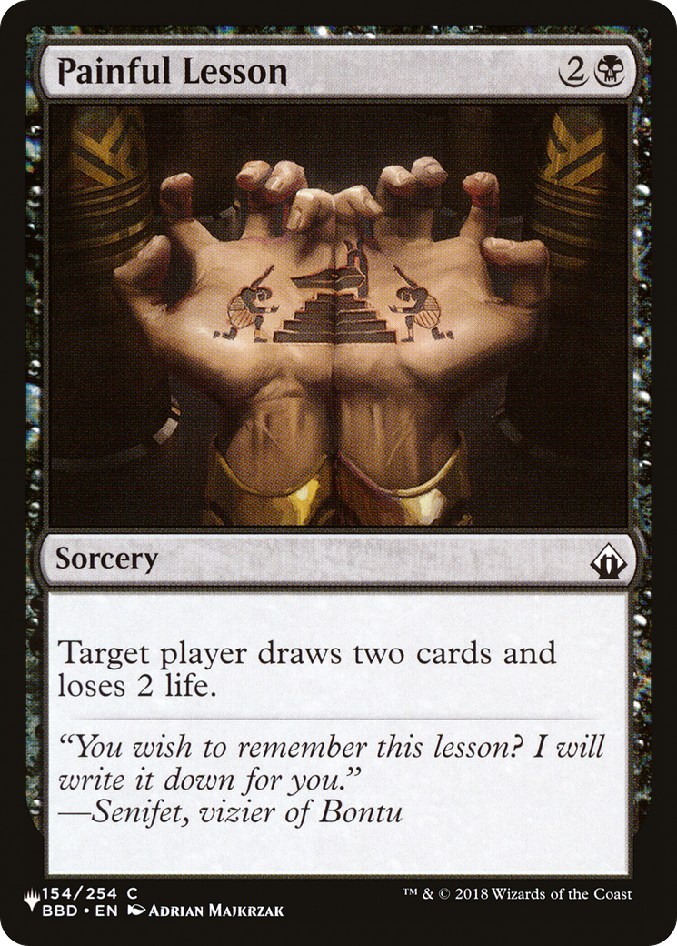 Painful Lesson (PLIST-363) - The List