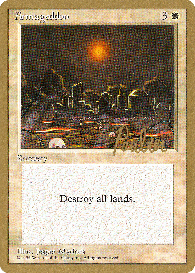 Armageddon (PTC-PP5) - Pro Tour Collector Set