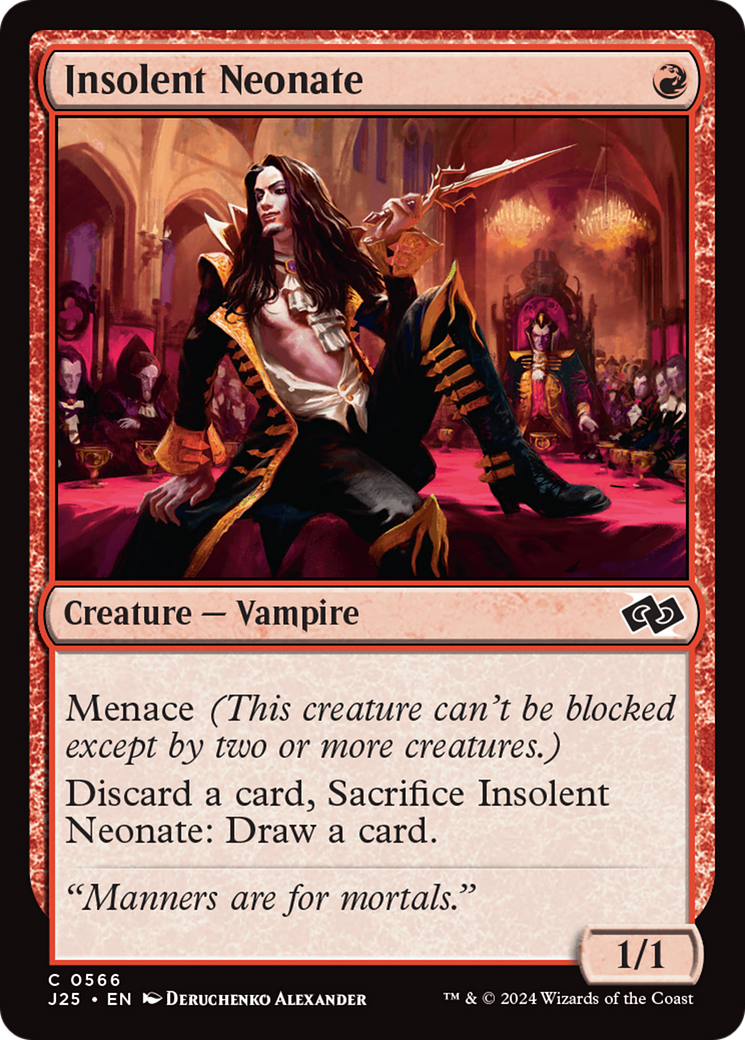 Insolent Neonate (J25-566) - Foundations Jumpstart - Premium MTG Single from Wizards of the Coast - Just $0.25! Shop now at Game Crave Tournament Store