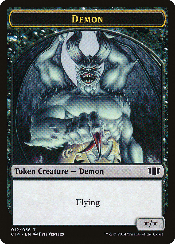 Demon (TC14-012) - Commander 2014 Tokens