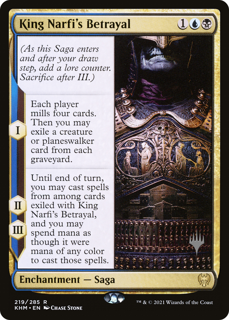 King Narfi's Betrayal (PKHM-219P) - Kaldheim Promos